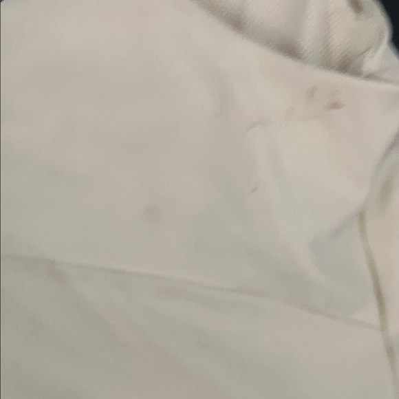 Cream Ribbed Women's Top - Picture 3 of 4